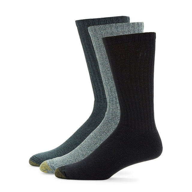 Gold Toe Adult Men's Harrington Crew Dress Socks, OS One Size, 6 Pairs