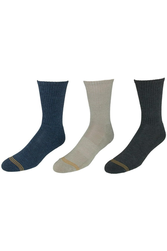 Gold Toe Boy's Bomber Crew Socks (3 Pair Pack)