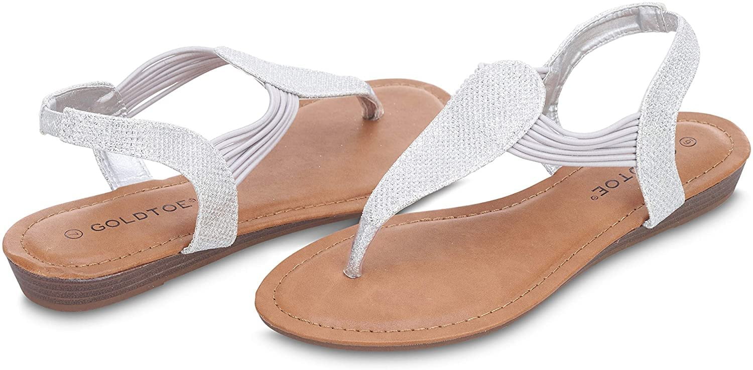Gold toe sale brand sandals