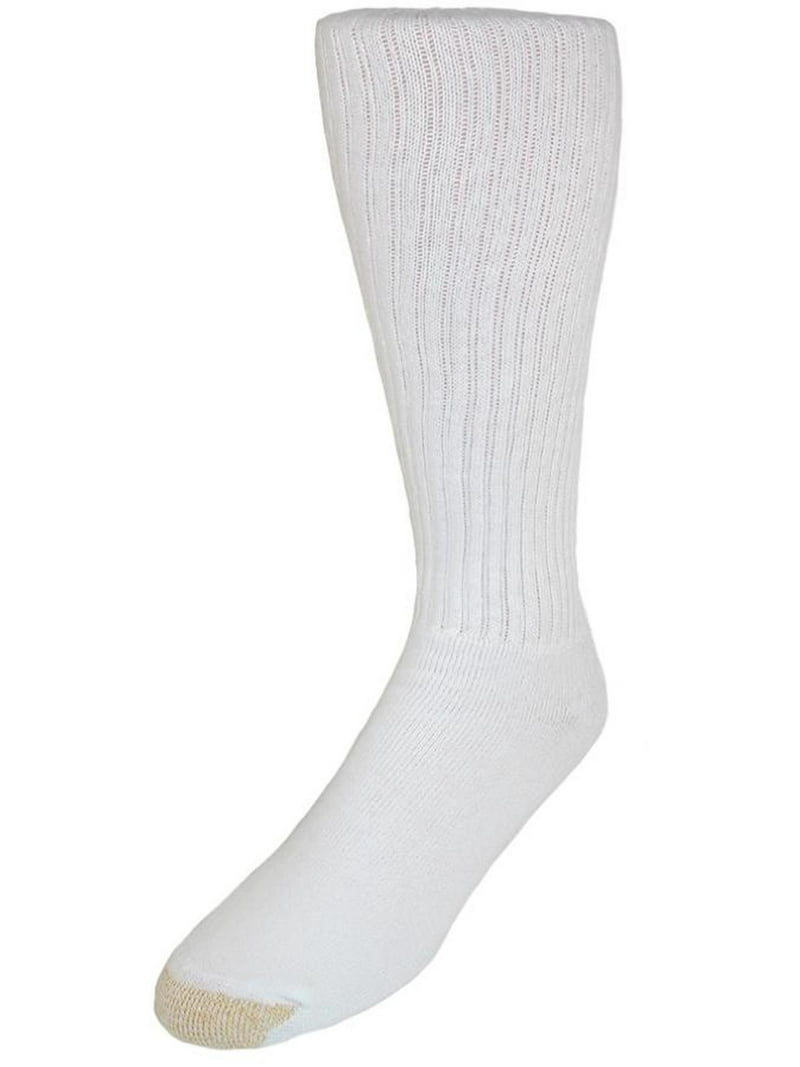 GOLDTOE Cotton Ultra Tec Over the Calf Socks Pack of 3 Men Support Comfort  Reinforced Toe - Walmart.com