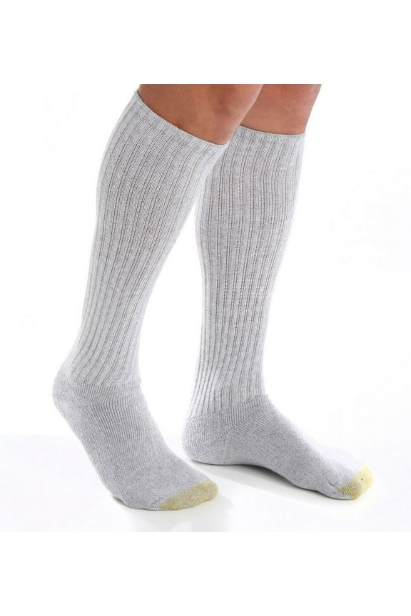Gold Toe Cotton Ultra Tec Over the Calf Socks (Pack of 3) (Men)