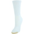 thumbnail image 1 of Gold Toe  Extended Size AquaFX Crew Socks (3 Pair Pack) (Women), 1 of 2