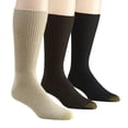 thumbnail image 1 of Gold Toe Men's Fluffies Crew Socks, 3 Pack, 1 of 2