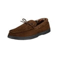 thumbnail image 1 of Gold Toe Mens Carter Faux Suede Slip On Moccasin Slippers Tan 10 Medium (D), 1 of 2