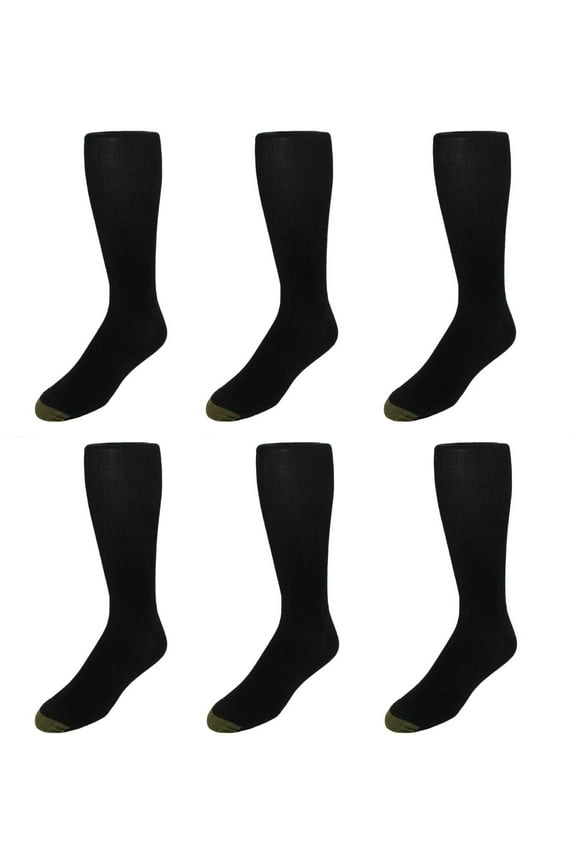 Gold Toe  Metropolitan Moisture Control OTC Socks (Pack of 6) (Men)