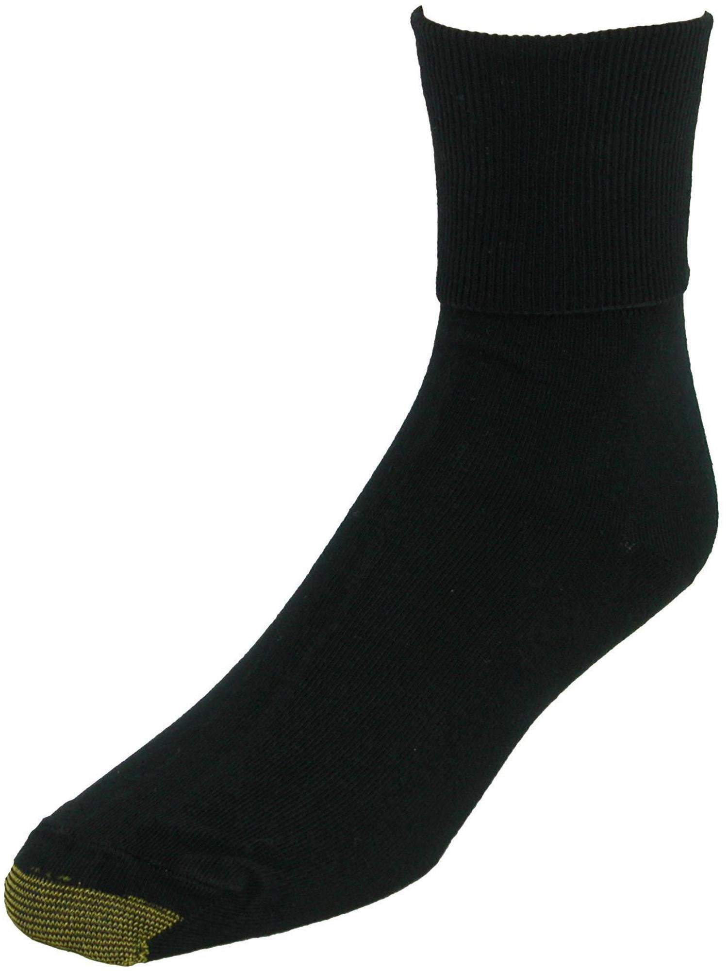 Gold Toe Turn Cuff Anklets (3 Pair Pack) (Women's Plus)