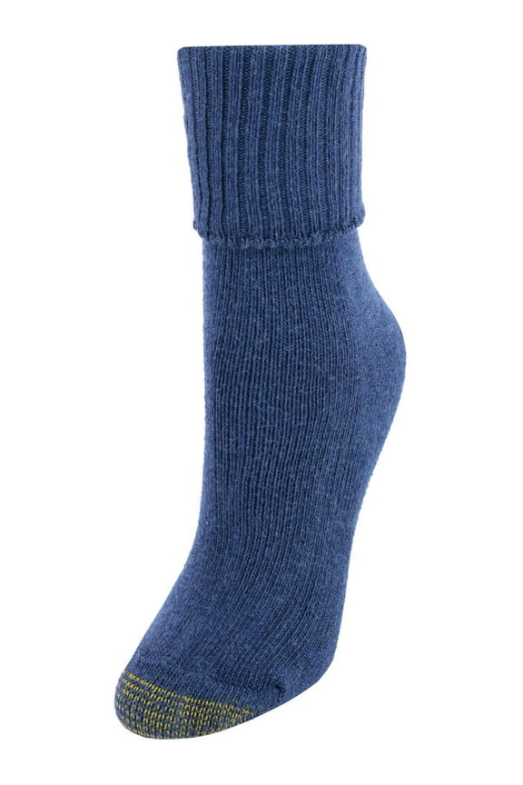 Gold Toe Turn Cuff Bermuda Socks (3 Pair Pack) (Women)