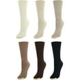 thumbnail image 1 of Gold Toe Women's Turn Cuff Anklet Socks 6-Pack Extended Sizes, 1 of 6