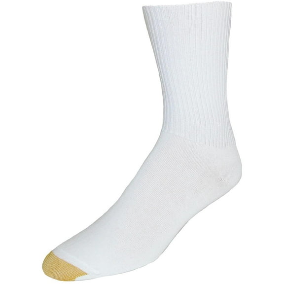 Gold Toe Women's Turn Cuff Socks 6-Pack Extended Sizes