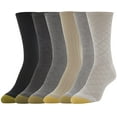 thumbnail image 1 of Gold Toe womens Casual Texture Crew Socks, 6 Pairs, 1 of 1