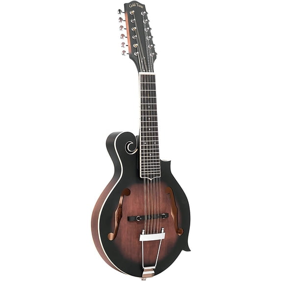 Gold Tone F-12: 12-string F-style Mando-Guitar with Pickup and Case