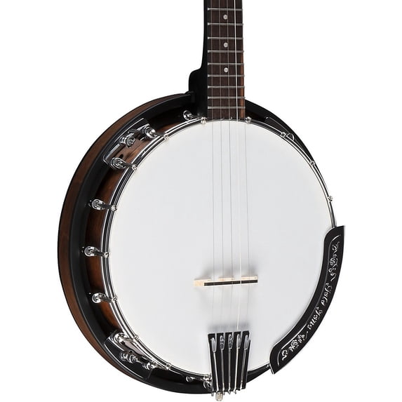 Gold Tone CC-BG Cripple Creek Left-Handed Banjo Bluegrass Starter Pack Vintage Brown