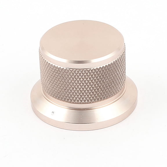 Gold Tone CNC Machined Solid Aluminum Speaker Radio Volume Knobs 38x30x25mm