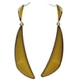 thumbnail image 1 of Gold-Tone Drop Dangle Earrings WithYellow Faceted Accents For Women TME433, 1 of 1