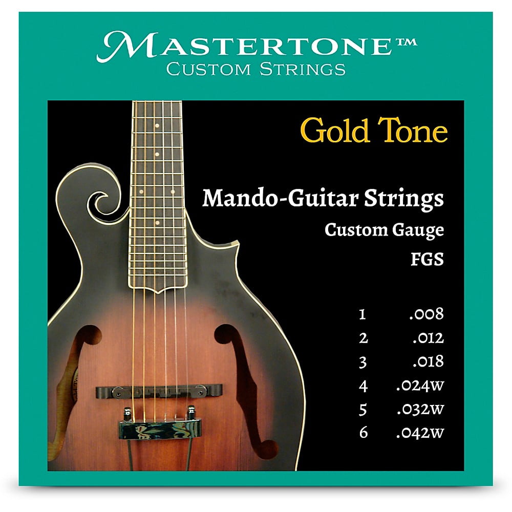 Gold Tone FGS Custom Gauge MandoGuitar Strings
