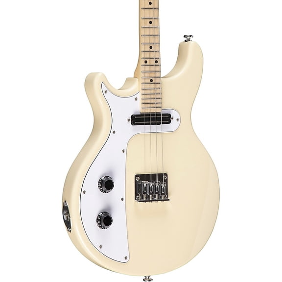 Gold Tone GME-4/L Electric Solidbody 4-String Mandolin For Left Hand Players Cream Gloss