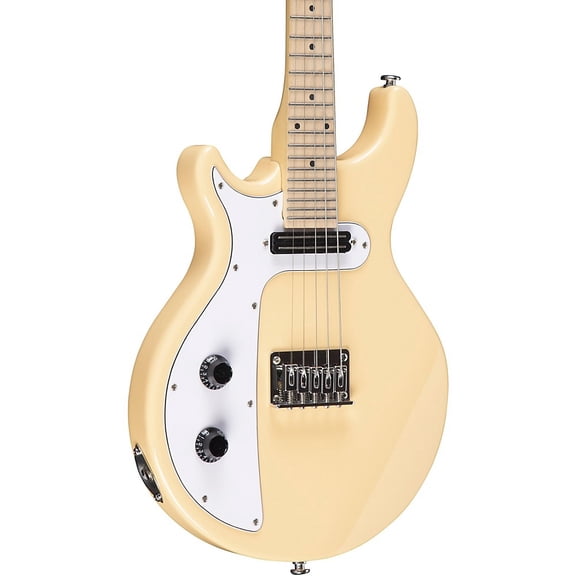 Gold Tone GME-5/L Electric Solidbody 5-String Mandolin For Left Hand Players Cream Gloss