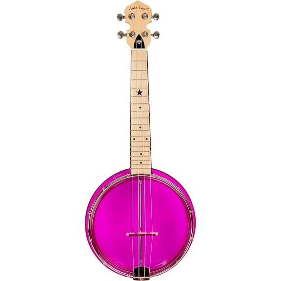 Gold Tone Little Gem Banjo Ukulele Lefty Amethyst