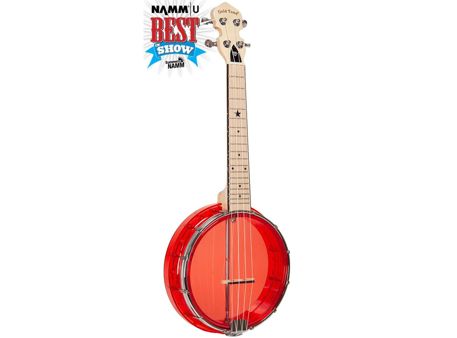 Gold Tone Little Gem Banjo Ukulele Ruby