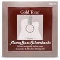 thumbnail image 1 of Gold Tone MBLNS MicroBass LaBella 'Silverback' Silver-Wrapped Nylon Strings, 1 of 1