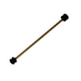 thumbnail image 1 of Gold Tone Mens Collar Bar Bell Pin Fancy Ball End 2 1/8", 1 of 3