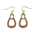 thumbnail image 1 of Gold-Tone Metal Dangle-Earrings #LQE2715, 1 of 2