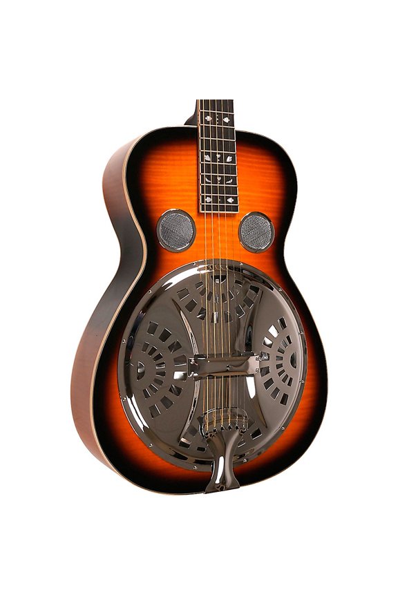 PBR-D Mastertone Paul Beard Signature Series Roundneck Deluxe Resonator Guitar Tobacco Sunburst