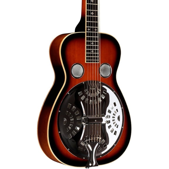 Gold Tone PBS-M/L Left-Handed Paul Beard Squareneck Solid-Mahogany Resonator Guitar Tobacco Sunburst