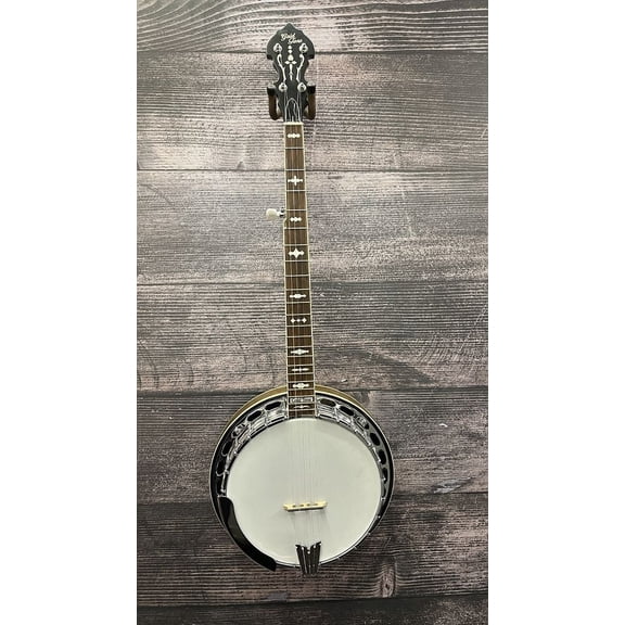 Gold Tone Professional Bluegrass Banjo Radius Fingerboard Vintage Walnut