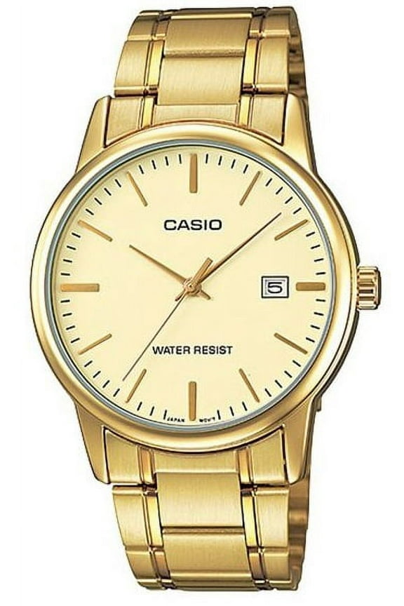 Gold-Tone Stainless Steel Ladies Watch LTP-V002G-9AUDF