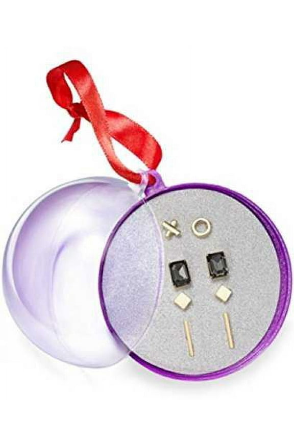 Gold-Tone Stud Earring 4-Pc. Gift Set