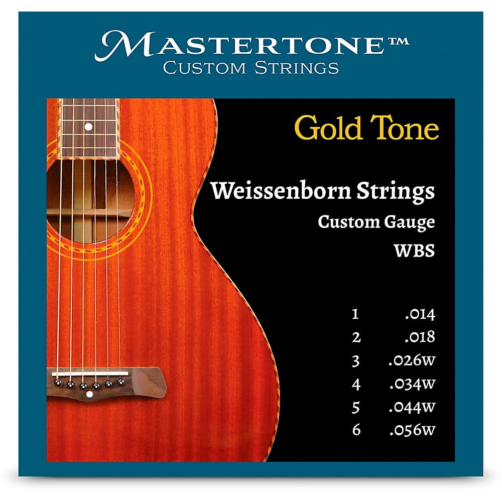 Gold Tone WBS Weissenborn Strings - Walmart.com