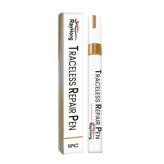 Gold Touch Up Paint Pen for Cars,Car Paint Scratch Repair,Two-In-One Car Touch Up Paint Fill Paint Pen,Quick & Easy Solution to Repair Minor Automotive Scratches 0.8 fl oz