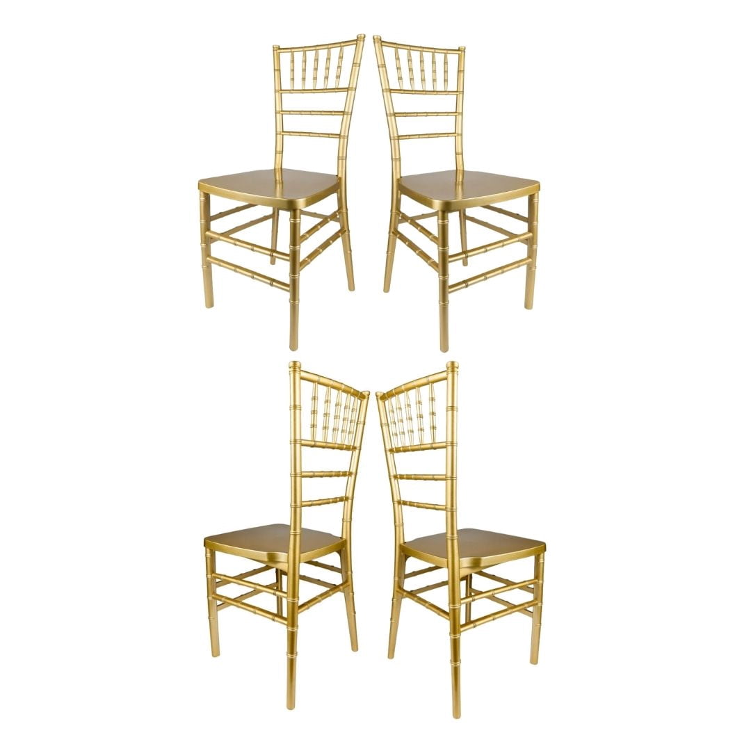 Unassembled Chair Chiavari Resin Chair 4pk Clear White Black Unassembled by Chivari ...