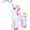 thumbnail image 1 of Gold Toy Inflatable Unicorn Yard Sprinkler for Kids, Water Sprinklers for Lawns or Garden (4 Feet), 1 of 7