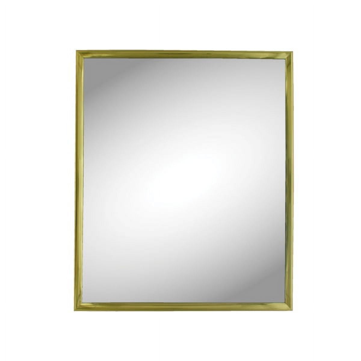 Gold Trim Wall Mirror (Pack Of 1)