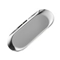 thumbnail image 1 of Gold Trinket Tray Oval Stainless Steel Small Serving Trays Towel Storage Dish Plate Tea Fruit Trays Jewelry Plate Decorative Storage Tray, 1 of 6