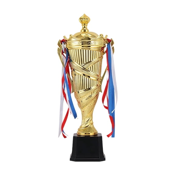 Gold Trophy Awards – Champion's Winner Cup for Sports, Birthday Parties & Competitions, Tournament, Competition, Large Trophy Cup, Ceremony Celebration Party Gift