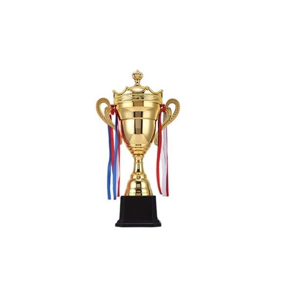 Gold Trophy Cup for Sports ship, Award Cup for Sports Competitions, Graduation, Events, and Celebrations, Sturdy Metal Awardee Decoration