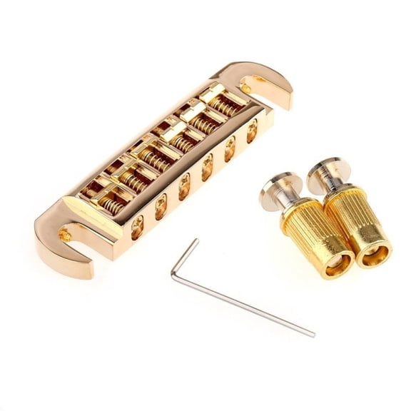 Gold Tunematic Wraparound Adjustable Bridge 52.5MM For LP Style Guitar