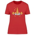 thumbnail image 1 of Gold Unicorn Horn T-Shirt Women -Image by Shutterstock, Female Small, 1 of 2