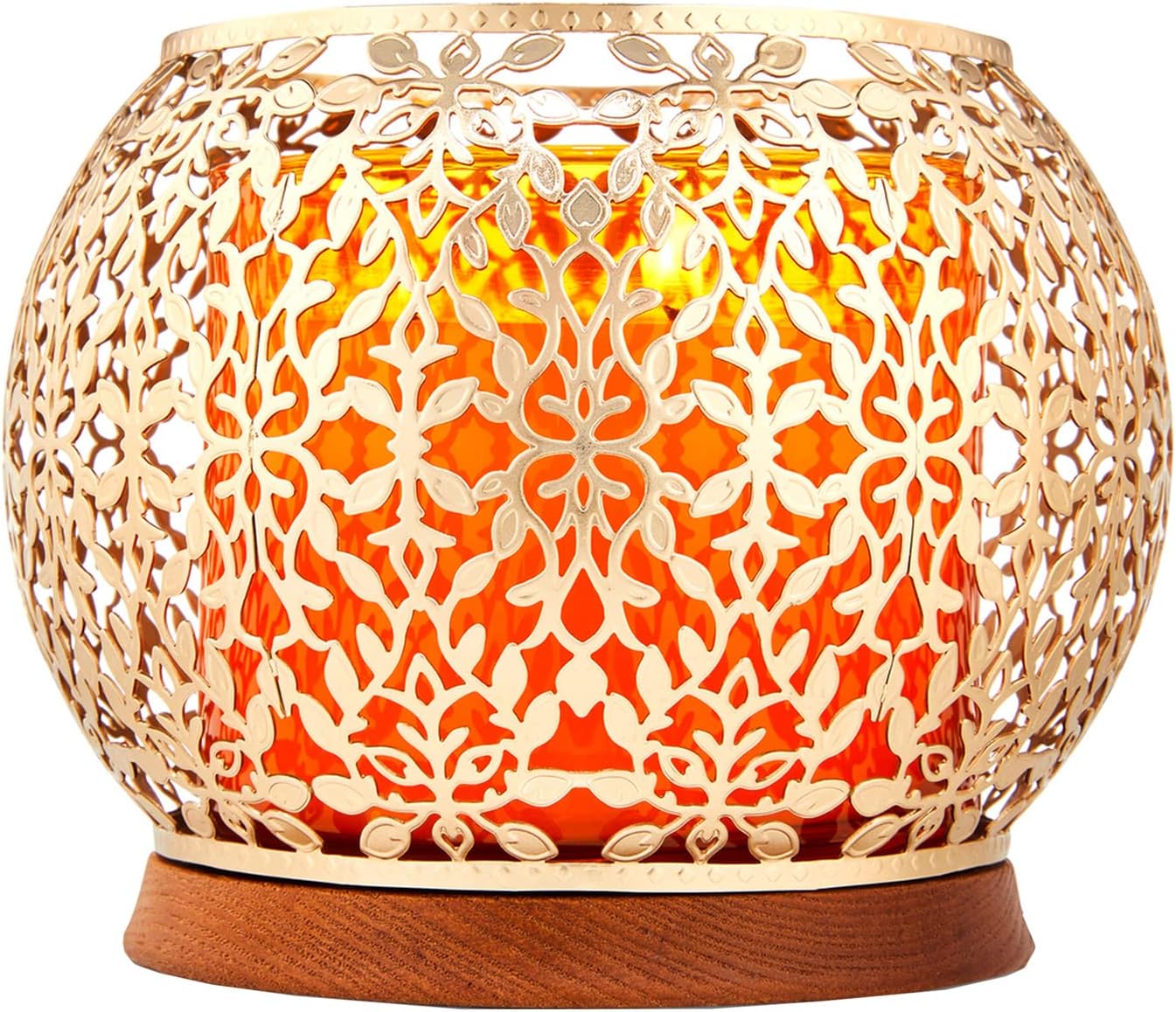 Gold Vines 3Wick Candle Holder