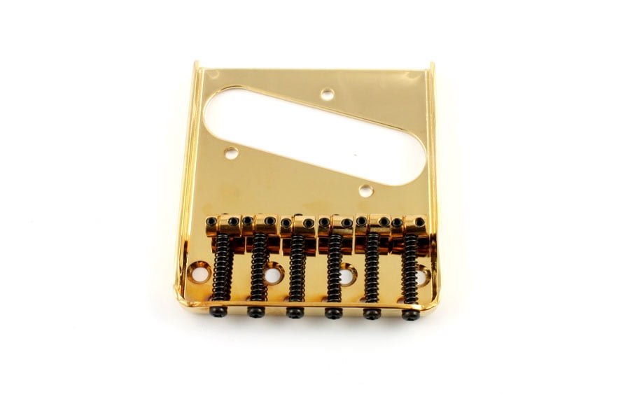 Gold Vintage 6 Saddle Bridge for Telecaster