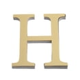 thumbnail image 1 of Gold Wall Decor, Wall Letters, 6inReflective Surface, Letter Wall Decor, Residential Space Styling, 1 Pc, 1 of 2