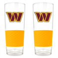thumbnail image 1 of Gold Washington Commanders 2-Piece Score 22oz. Glass Set, 1 of 1