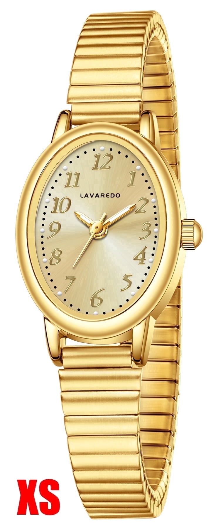 Watches for Women Easy Read Ladies Quartz Wrist Watch with Stainless Steel Expansion Band Waterproof Watch Gift for Woman - XS Size