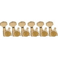 thumbnail image 1 of Gold Wilkinson 6 In Line EZ-LOK Locking TUNERS 19:1 WJN07-GD EZ POST Gold, 1 of 12
