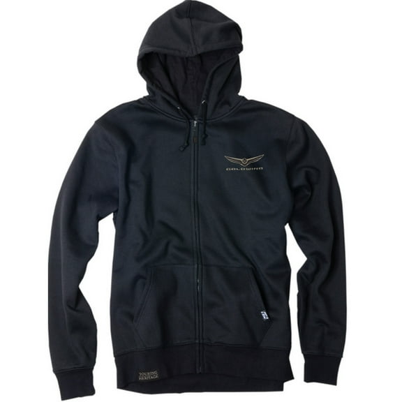 Gold Wing Icon Zip Hoody