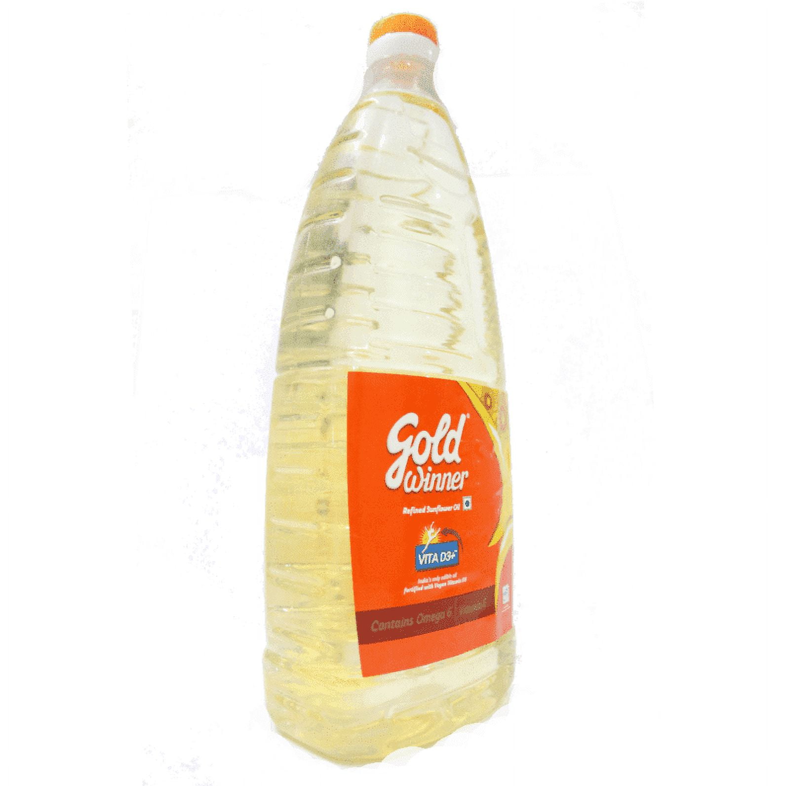 Gold Winner Refined Sunflower Oil 1 L (33.8 Fl Oz)