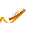 thumbnail image 1 of Gold Wired Velvet Ribbon (1cm x 7 Yards), Single-Sided Polyester Ribbon for Gift Wrapping, Flower Packaging & DIY Holiday Decor, 1 of 7